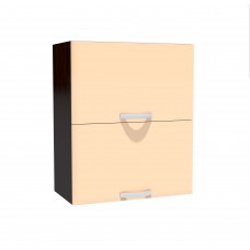 Corp superior 60 cu 2 usi orizontale Zebra cappuccino